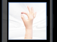 القفازات البلاستيكية القابل للتصرف FDA قفازات مقاومة للزيت يمكن التخلص منها