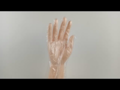 OEM خفيفة الوزن دائم المتاح قفازات البولي ايثيلين الغذاء الإعدادية