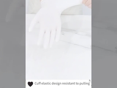 قفازات النتريل المستخدمة مرة واحدة