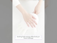 قفازات لاتكس طبية للأسنان يمكن التخلص منها بيضاء مضادة للبكتيريا